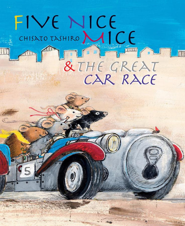 Five Nice Mice & the Great Car Race-Children’s / Teenage fiction: Nature and animal stories-買書書 BuyBookBook