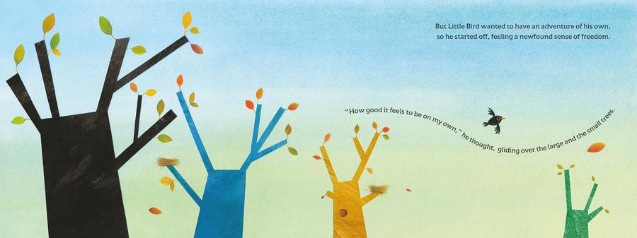 Little Bird Visits the Big City US - Hardback