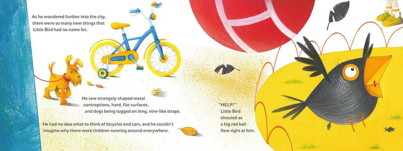 Little Bird Visits the Big City US - Hardback