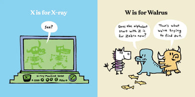 Zebra and Yak: The Backwards Alphabet Book US - Hardback
