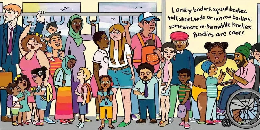 Bodies Are Cool US - Board book