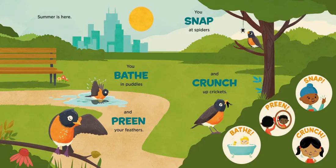 You Are a Robin! US - Board book