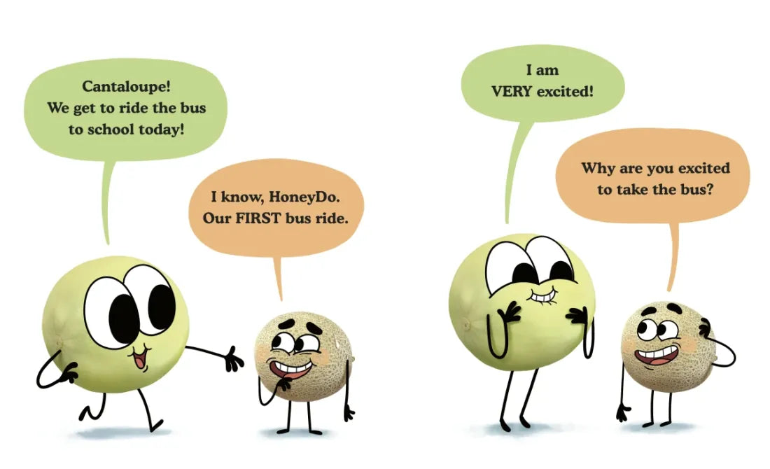 Cantaloupe and HoneyDo Take the Bus US - Hardback