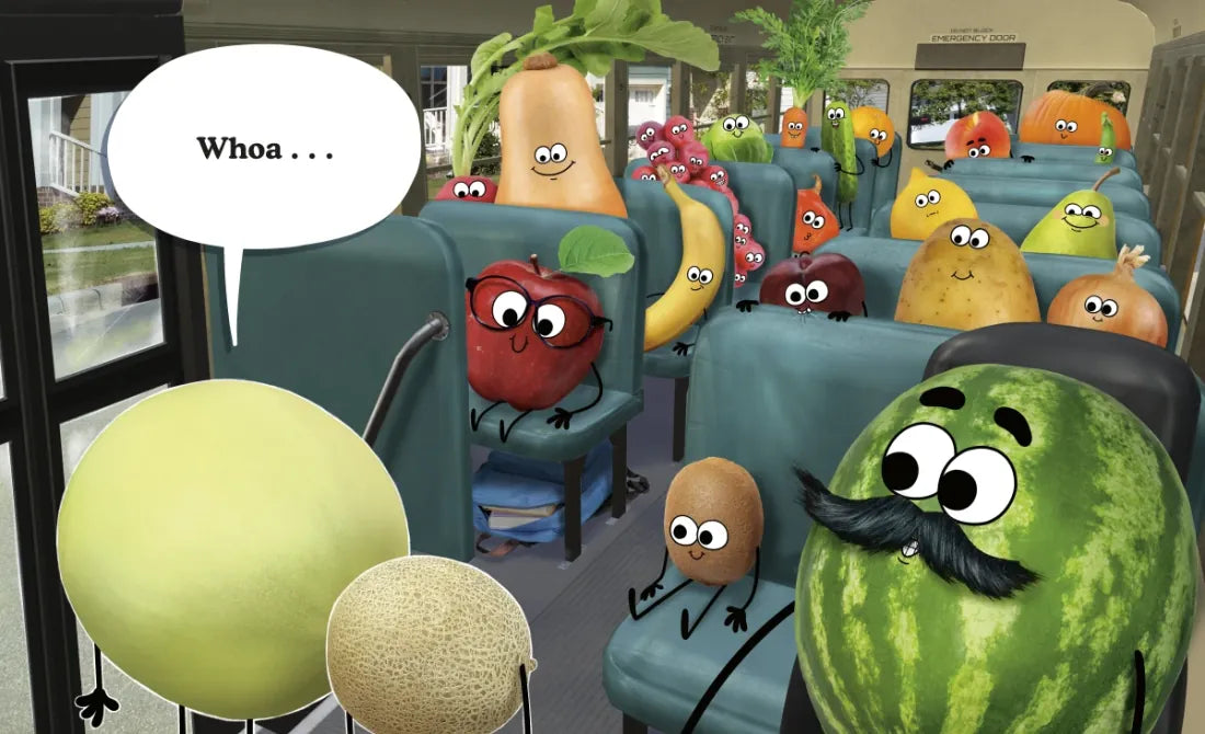 Cantaloupe and HoneyDo Take the Bus US - Hardback