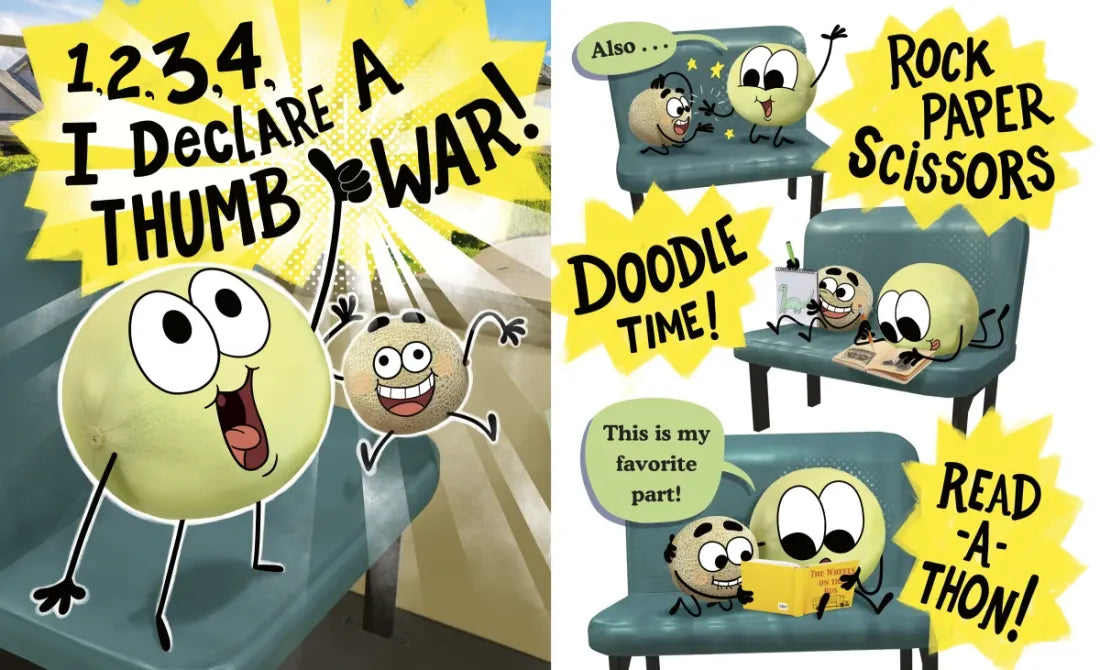 Cantaloupe and HoneyDo Take the Bus US - Hardback