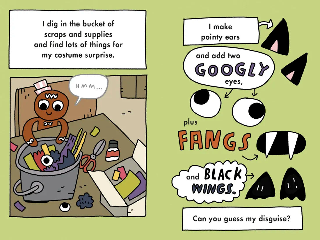 The Gingerbread Man: Trick-or-Treaters on the Loose: A Graphic Novel US - Paperback / softback