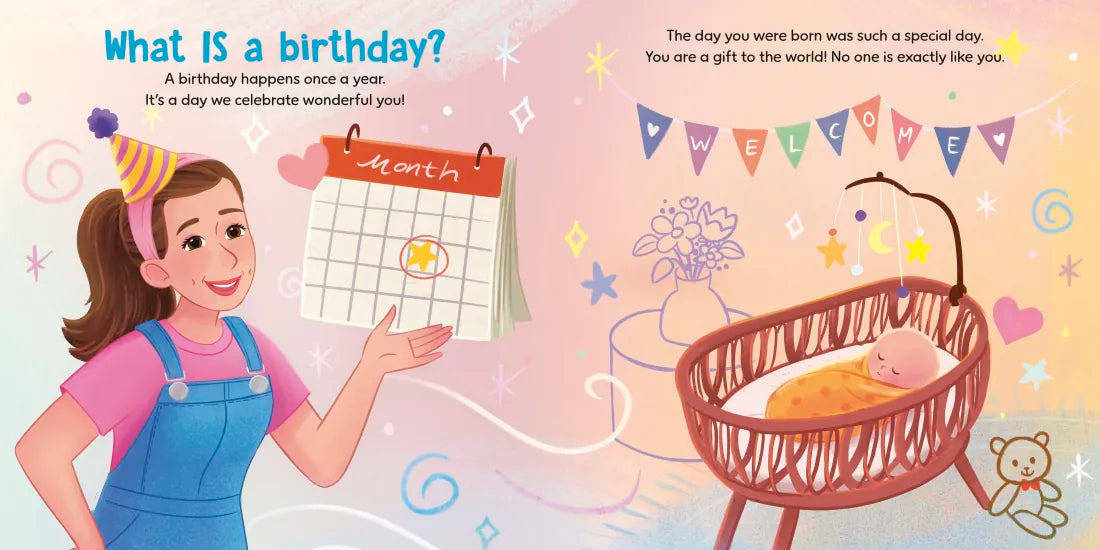 Happy Birthday, Wonderful You!: Encouraging Imaginative Play and Social Skills (Ms. Rachel) US - Hardback