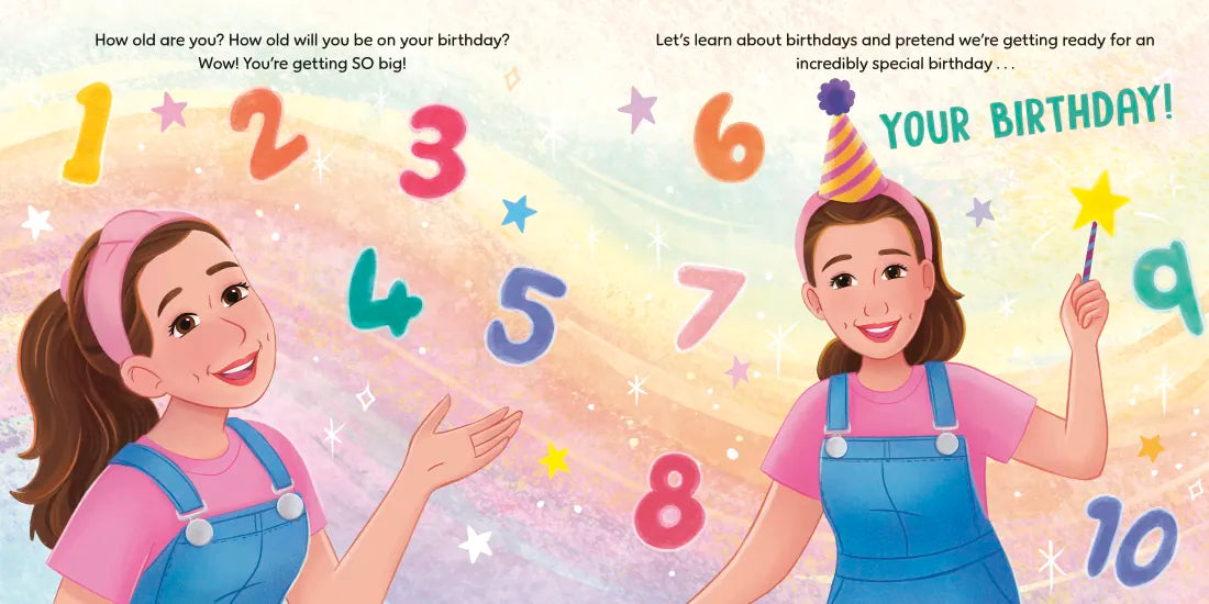 Happy Birthday, Wonderful You!: Encouraging Imaginative Play and Social Skills (Ms. Rachel) US - Hardback