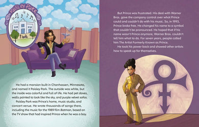 Prince: A Little Golden Book Biography US - Hardback