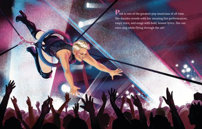 Pink: A Little Golden Book Biography US - Hardback