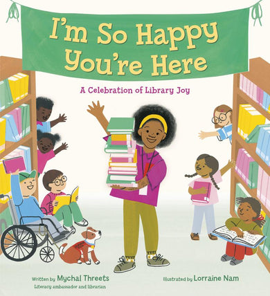 I'm So Happy You're Here: A Celebration of Library Joy-Children’s / Teenage fiction: General and modern fiction-買書書 BuyBookBook