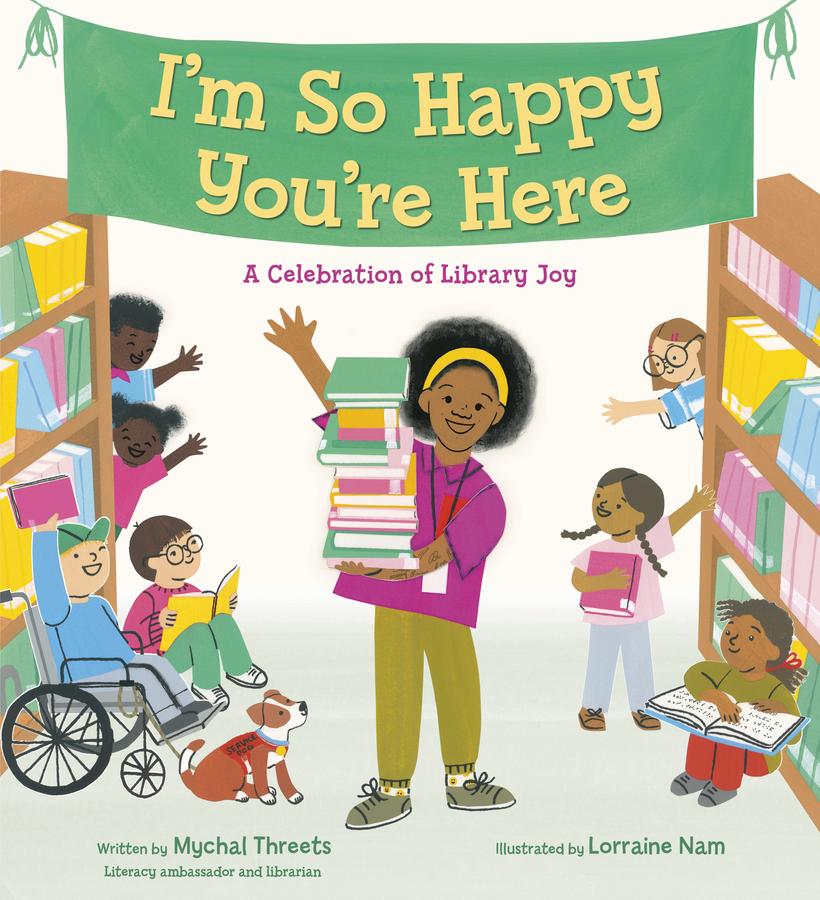 I'm So Happy You're Here: A Celebration of Library Joy-Children’s / Teenage fiction: General and modern fiction-買書書 BuyBookBook