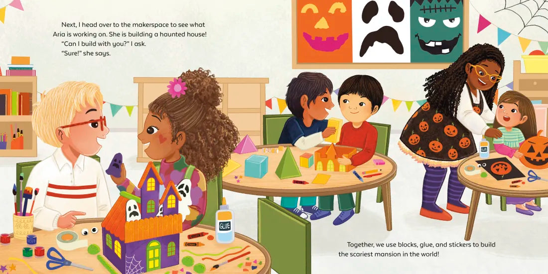 Getting Ready for Halloween US - Hardback