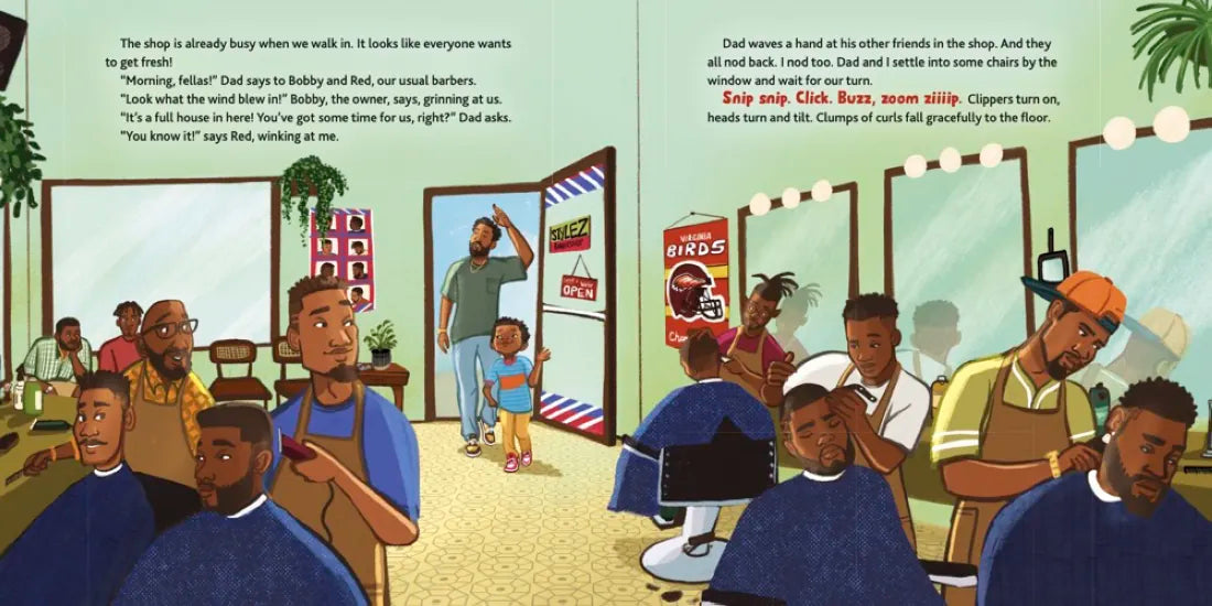 Haircut Day with Dad US - Hardback