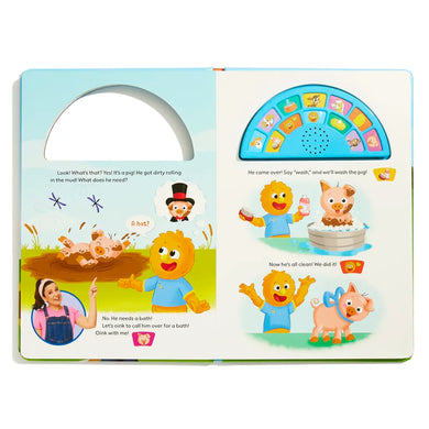 A Day on the Farm (Ms. Rachel) US - Board book