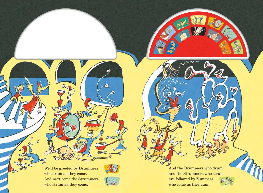 Dr. Seuss's Happy Birthday to You! with 12 Silly Sounds US - Board book