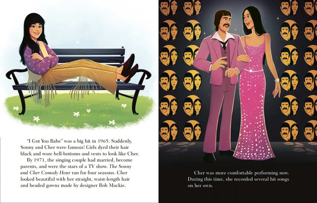 Cher: A Little Golden Book Biography US - Hardback