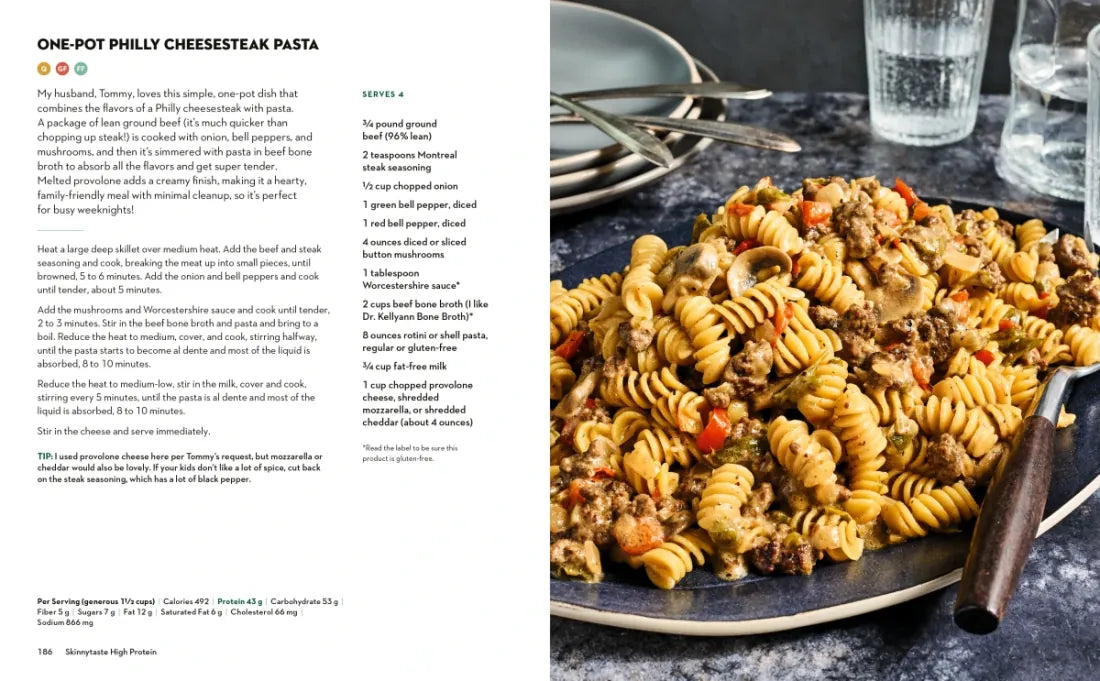 Skinnytaste High Protein US - Hardback
