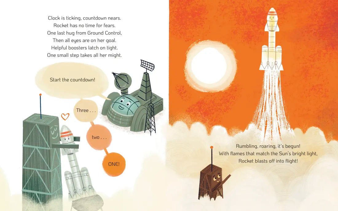 Rocket Ship, Solo Trip US - Board book