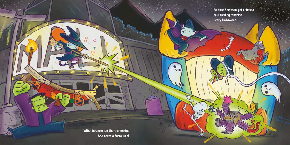 Halloween Trampoline US - Hardback