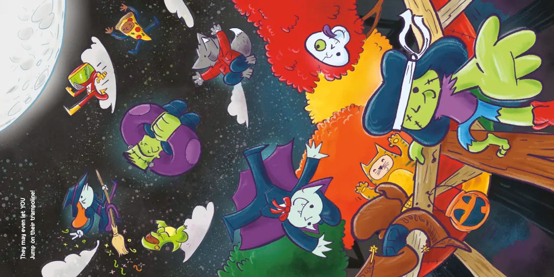 Halloween Trampoline US - Hardback