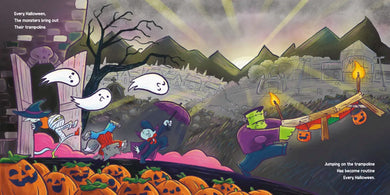 Halloween Trampoline US - Hardback