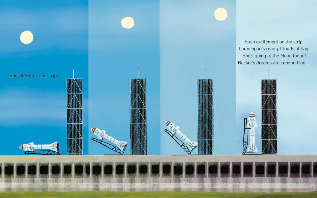 Rocket Beams, Lunar Dreams US - Hardback