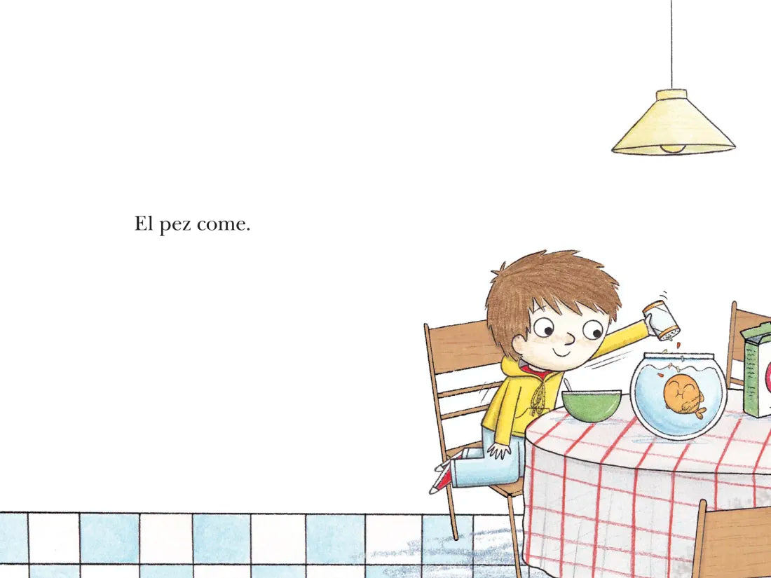 Memo tiene un pez (Max Has a Fish Spanish Edition) US - Hardback