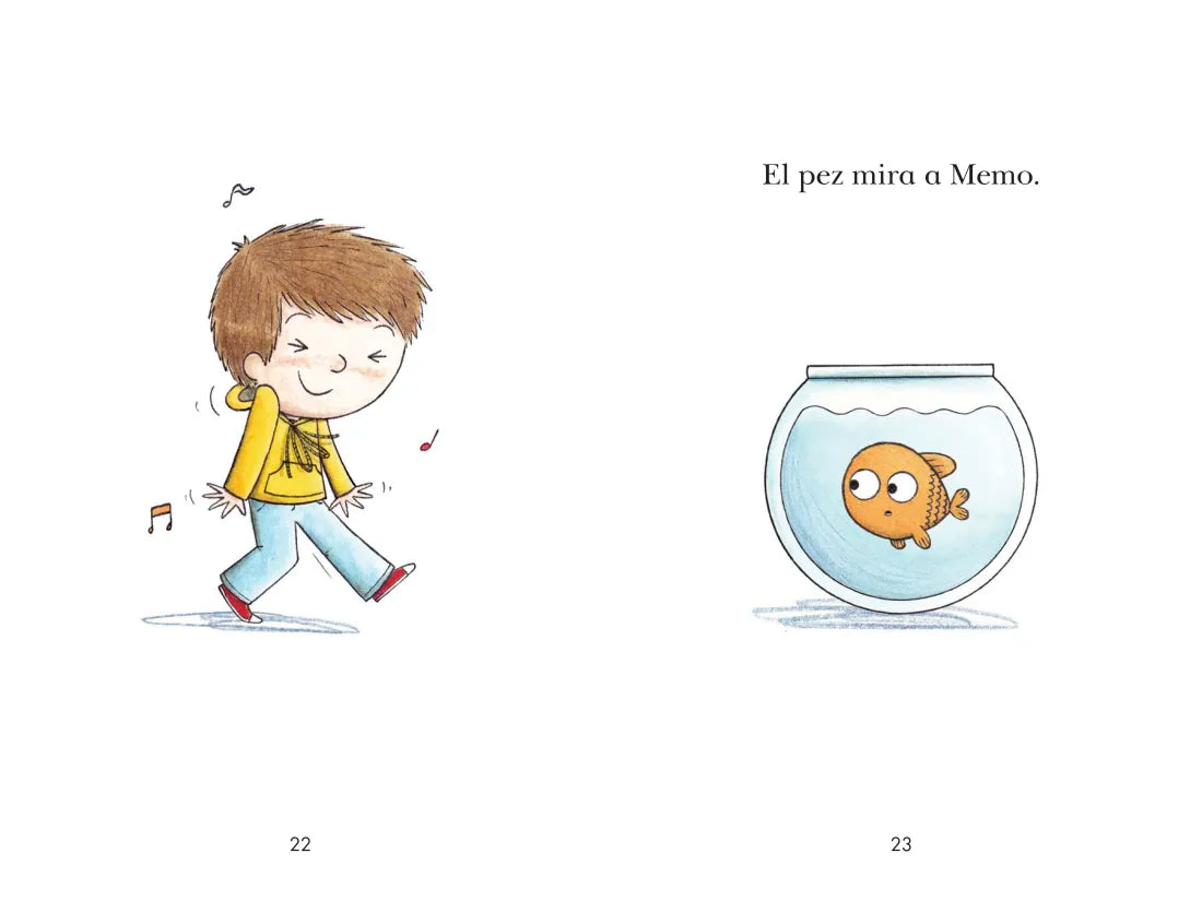 Memo tiene un pez (Max Has a Fish Spanish Edition) US - Hardback