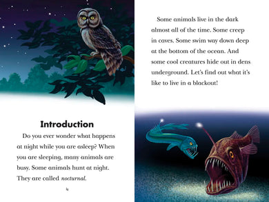 Black Out!: Animals That Live in the Dark US - Hardback