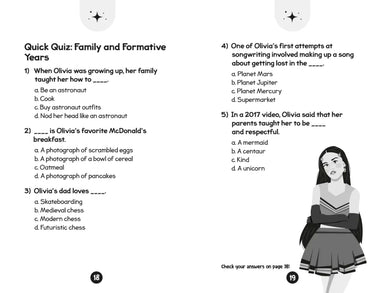 96 Facts About Olivia Rodrigo US - Paperback / softback