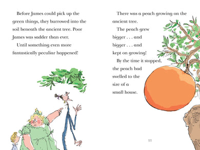 James and the Giant Peach: The Fantastic Flying Fruit US - Paperback / softback