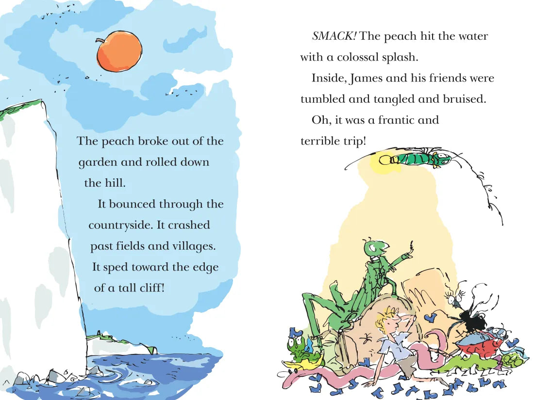 James and the Giant Peach: The Fantastic Flying Fruit US - Paperback / softback