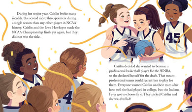 Caitlin Clark: A Who Was? Illustrated Biography US - Hardback