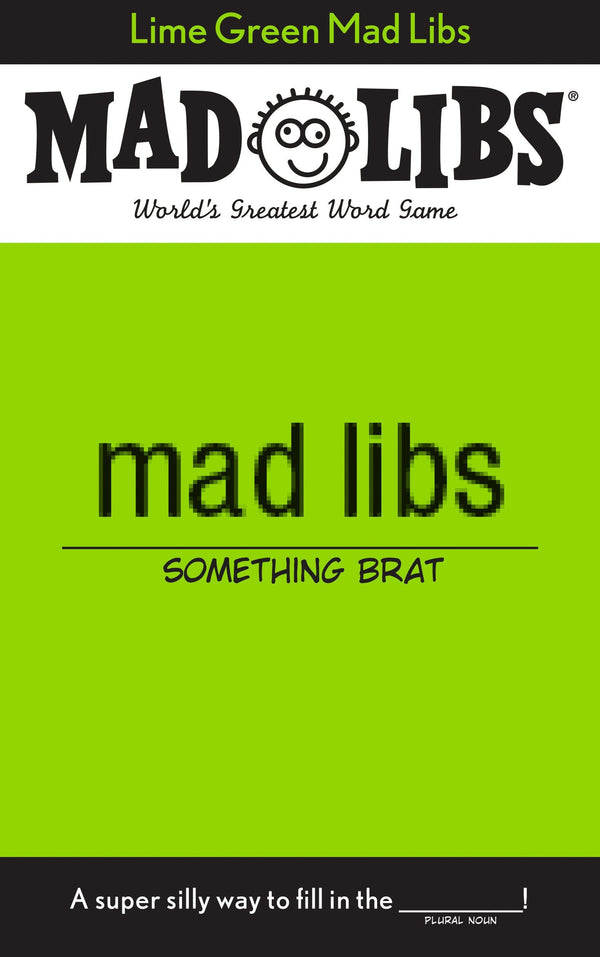 Lime Green Mad Libs-Lifestyle and Leisure-買書書 BuyBookBook