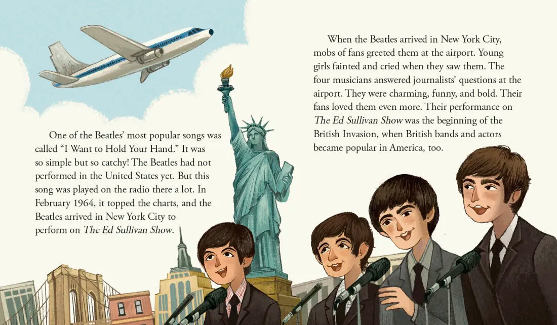 The Beatles: A Who HQ Illustrated Biography US - Hardback