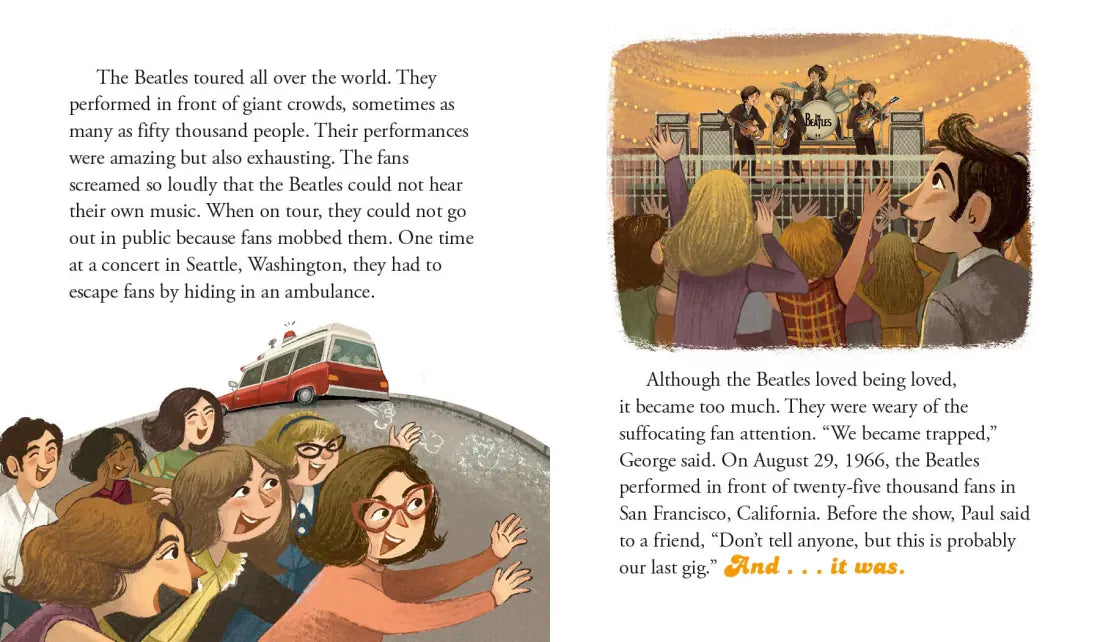 The Beatles: A Who HQ Illustrated Biography US - Hardback