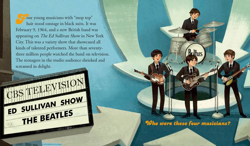 The Beatles: A Who HQ Illustrated Biography US - Hardback