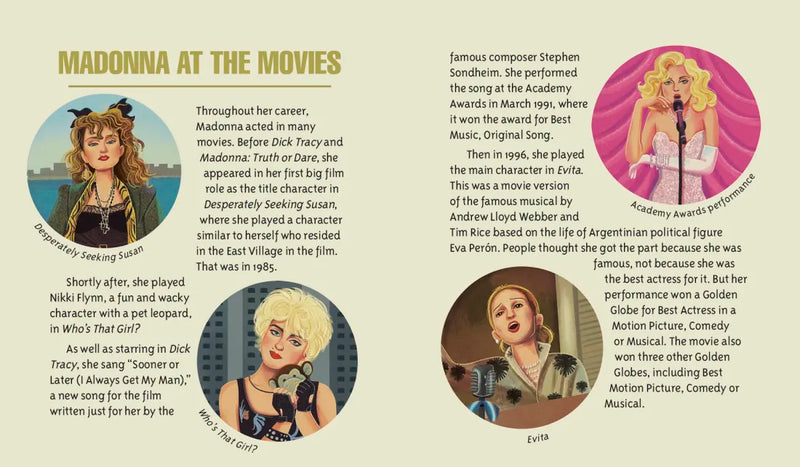 Madonna: A Who HQ Illustrated Biography US - Hardback