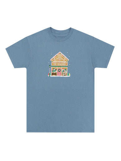 Gingerbread Bookshop Unisex T-Shirt Large