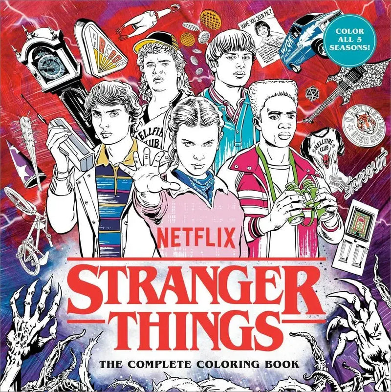 Stranger Things: The Complete Coloring Book (Color All Five Seasons!)-Lifestyle and Leisure-買書書 BuyBookBook