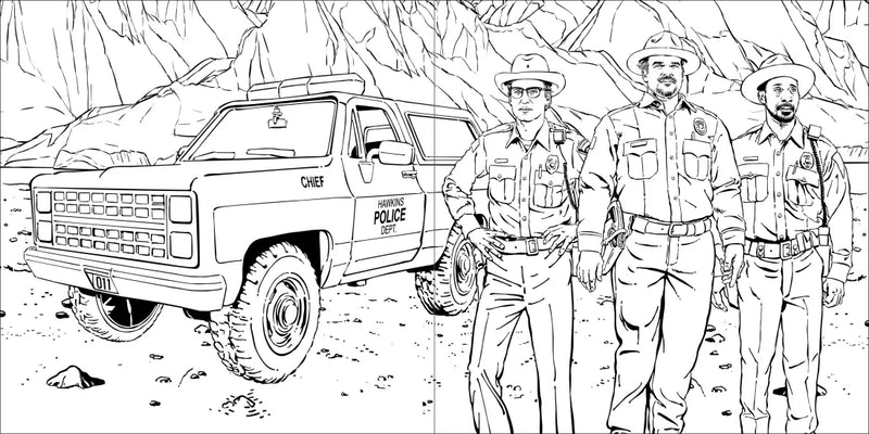 Stranger Things: The Complete Coloring Book (Color All Five Seasons!) US - Paperback / softback