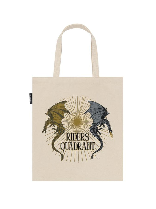 Rebecca Yarros's Fourth Wing: Riders Quadrant Tote Bag-Lifestyle and Leisure-買書書 BuyBookBook