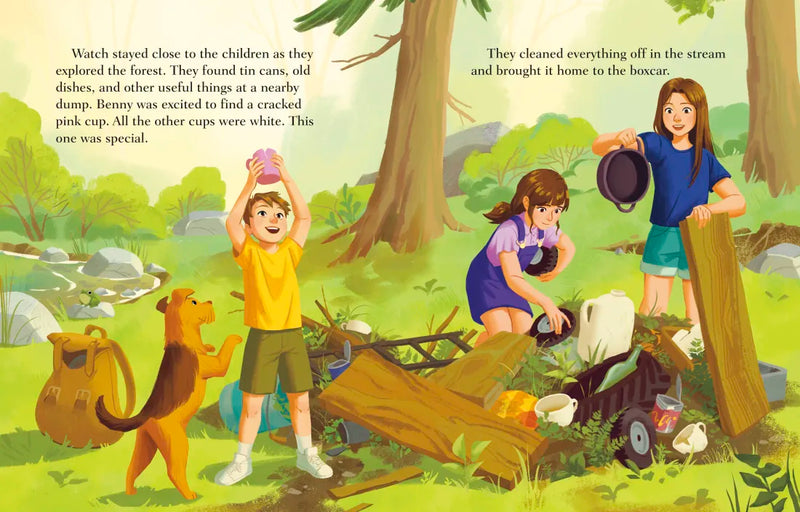 The Boxcar Children Little Golden Book US - Hardback