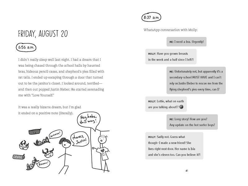 The Extremely Embarrassing Life of Lottie Brooks US - Hardback