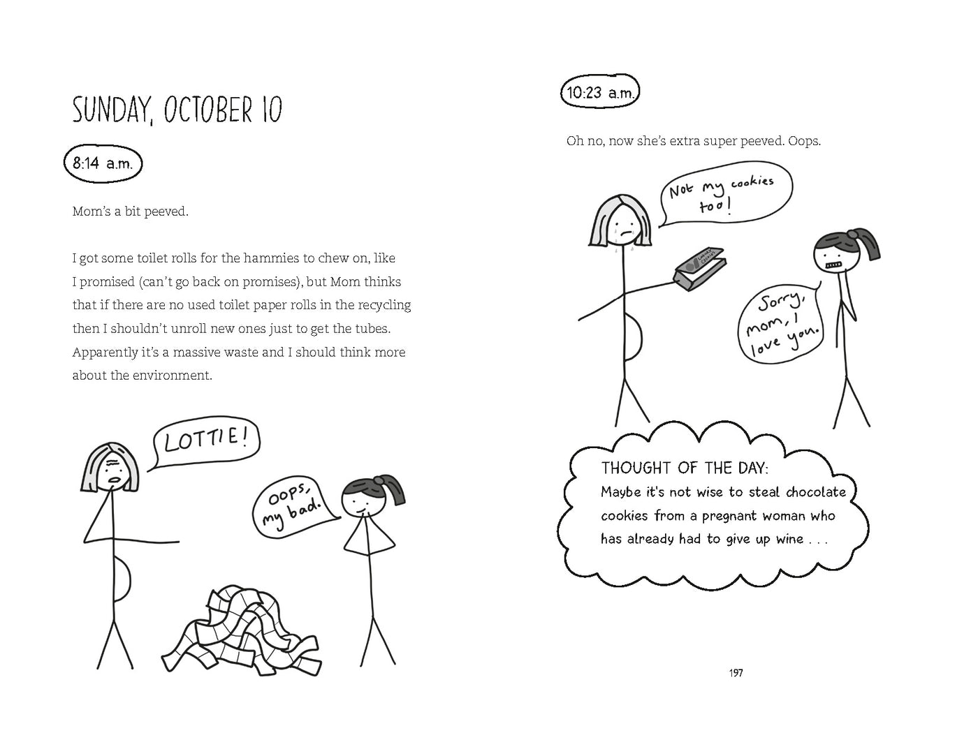 The Extremely Embarrassing Life of Lottie Brooks US - Hardback