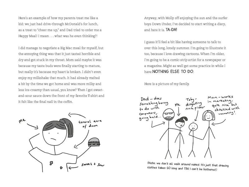 The Extremely Embarrassing Life of Lottie Brooks US - Hardback