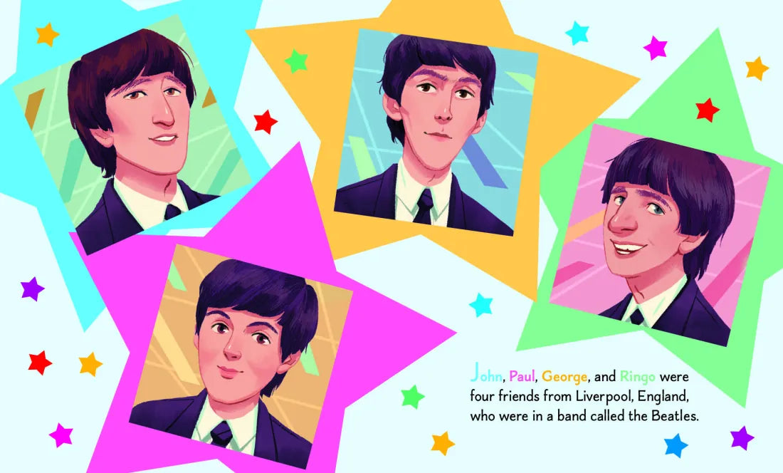 The Beatles: Baby Edition (A Little Golden Book Biography) US - Board book