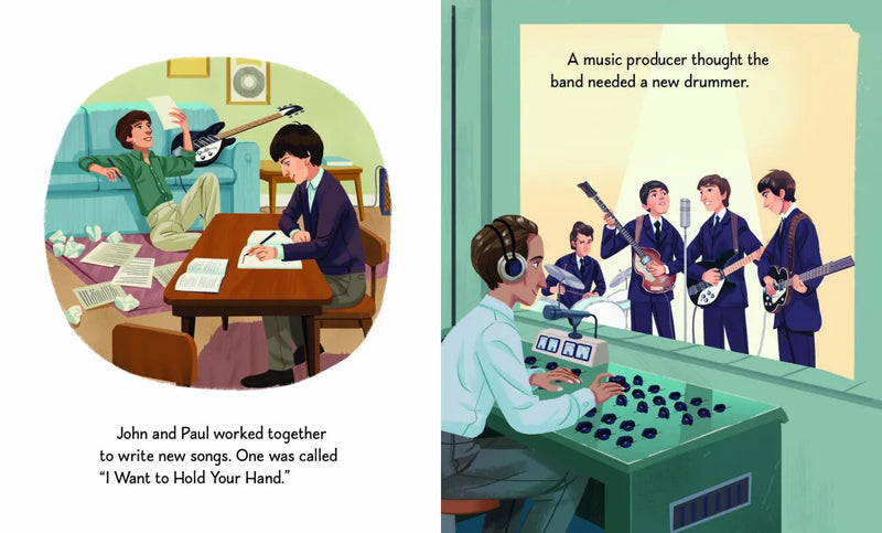 The Beatles: Baby Edition (A Little Golden Book Biography) US - Board book