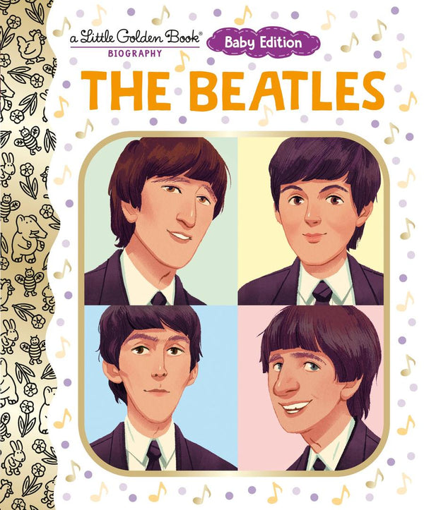 The Beatles: Baby Edition (A Little Golden Book Biography)-Children’s / Teenage general interest: Biography and autobiography-買書書 BuyBookBook